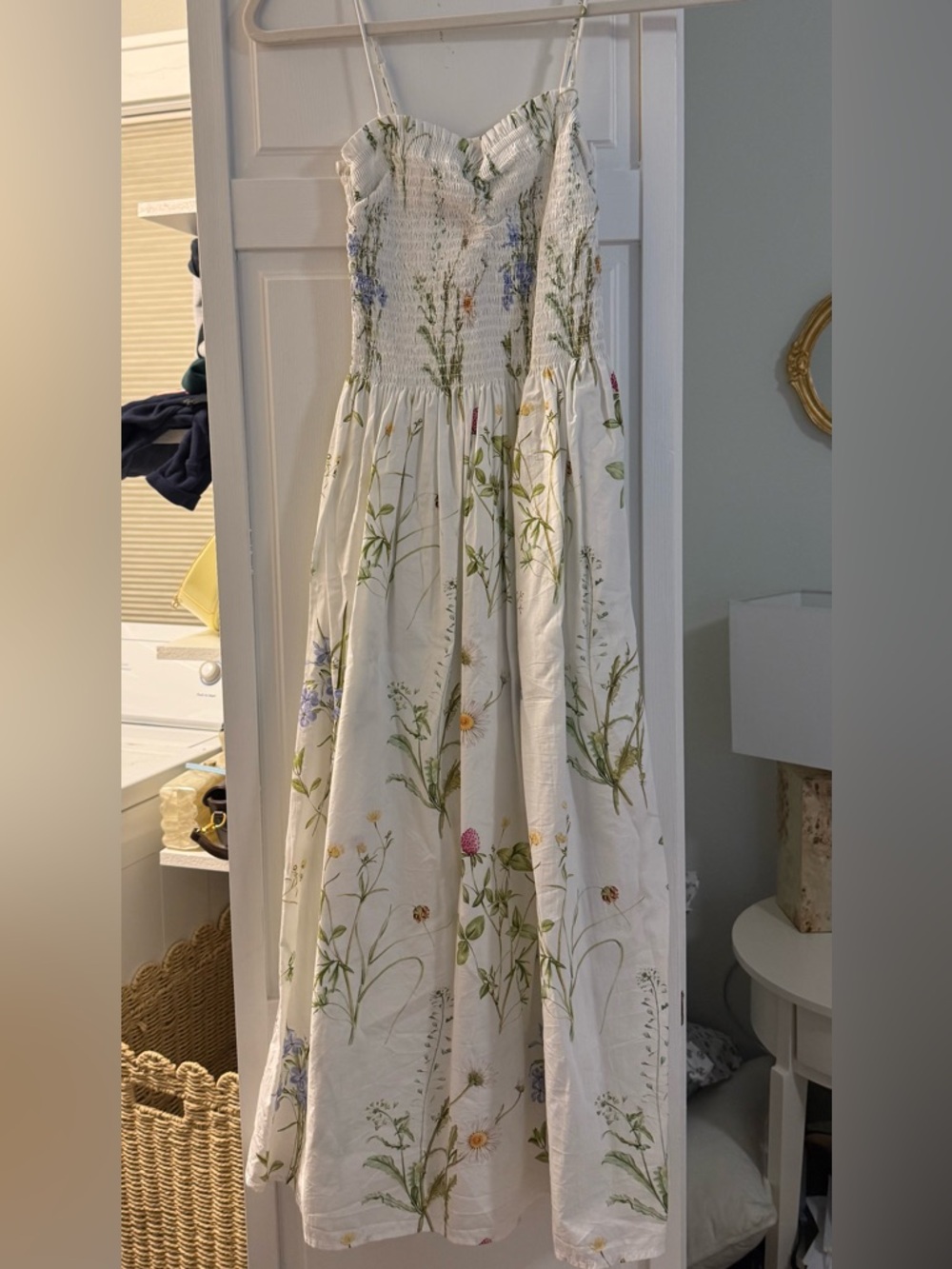 H&M Floral Print Maxi Dress
